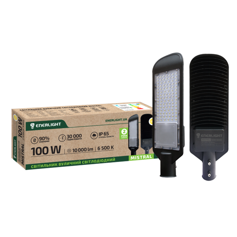 Консольний світильник ENERLIGHT (MISTRAL100SMD100C)